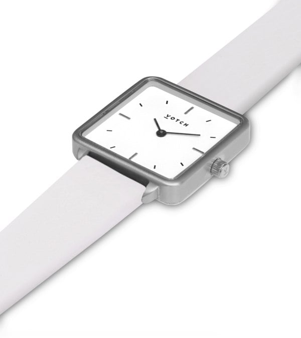 Votch Silver & Light Grey Watch | Kindred