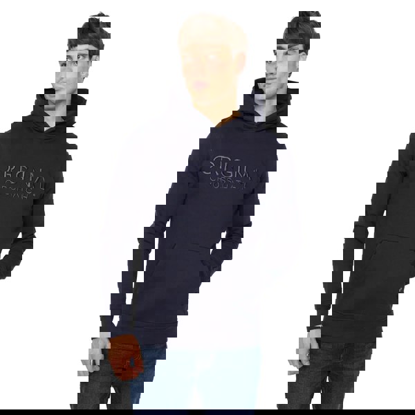 Crosshatch Mens Haromere Hoodie - Navy