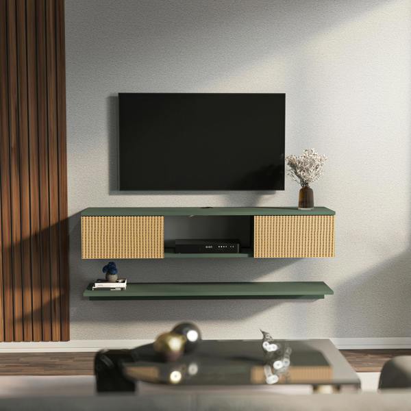 Decorotika Elia Modern Tv Stand TV Cabinet for TV's up to 60"