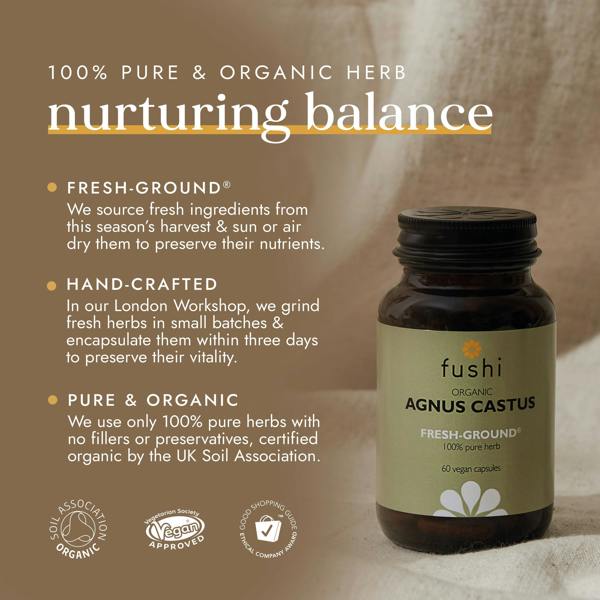 Fushi Wellbeing Organic Chaste Tree (Agnus Castus)
