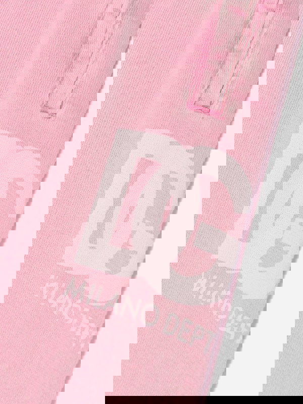 Dolce & Gabbana Kids Dolce & Gabbana Girls Logo Joggers in Pink