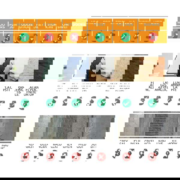 WT1555 - Triana Blue Grey Cemente Spanish Wall Tile Sticker Set - 15 cm x 15 cm - 24 pcs