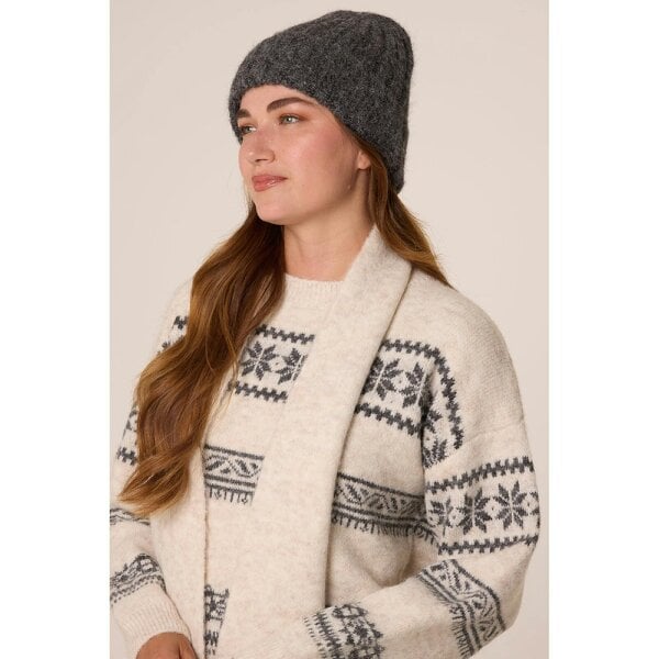 Blue Vanilla Chunky Beanie