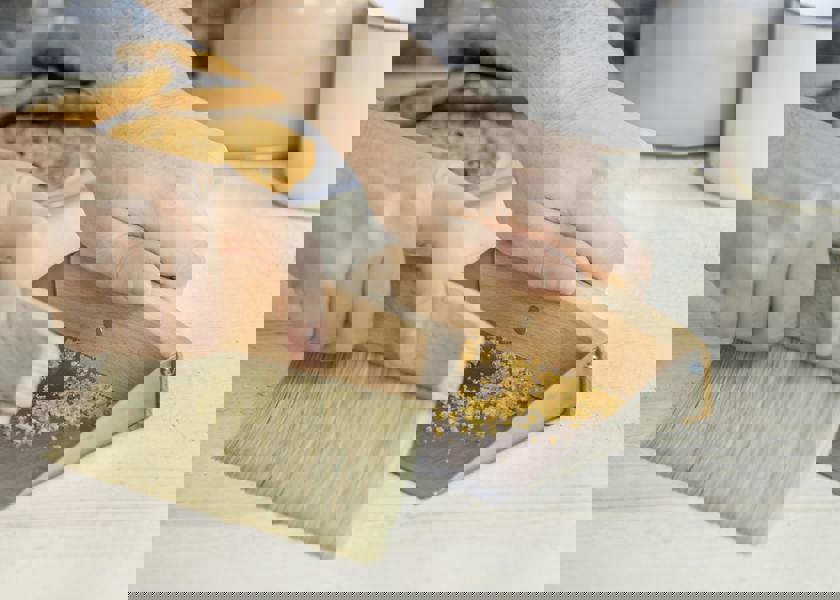 KitchenCraft Living Nostalgia Tabletop Dustpan & Brush