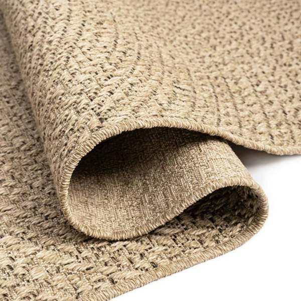 Berkfield Rug 120x170 cm Jute Look Indoor and Outdoor