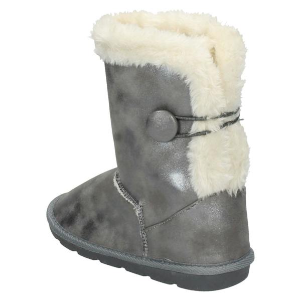 Spot On Girls Spot On Faux Fur Lined Winter Boots