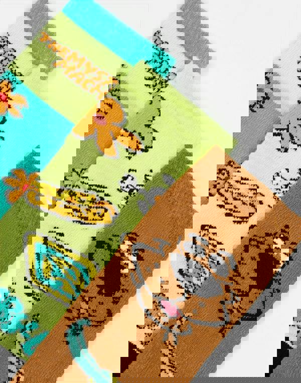 Scooby Doo Unisex Kids Multicoloured Character Calf Socks Set of 5