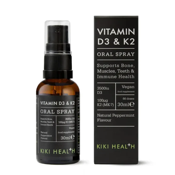 KIKI Health Vitamin D3 + K2 Oral Spray - 30ml