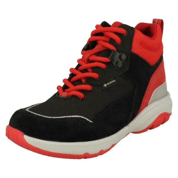 Clarks Childrens Clarks Gore-Tex Lace Up Ankle Boots Rock Race GTX K