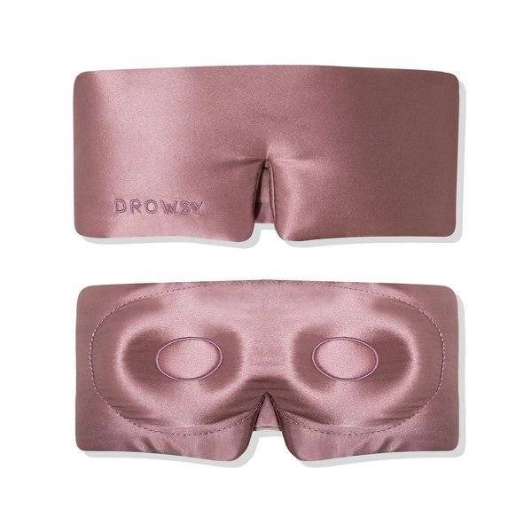 Drowsy Sleep Co Eyelash Protecting Mask - Damask Rose