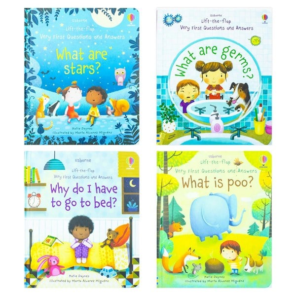 Lift-The-Flap Very First Questions & Answers Collection 2 - 4 Book Set