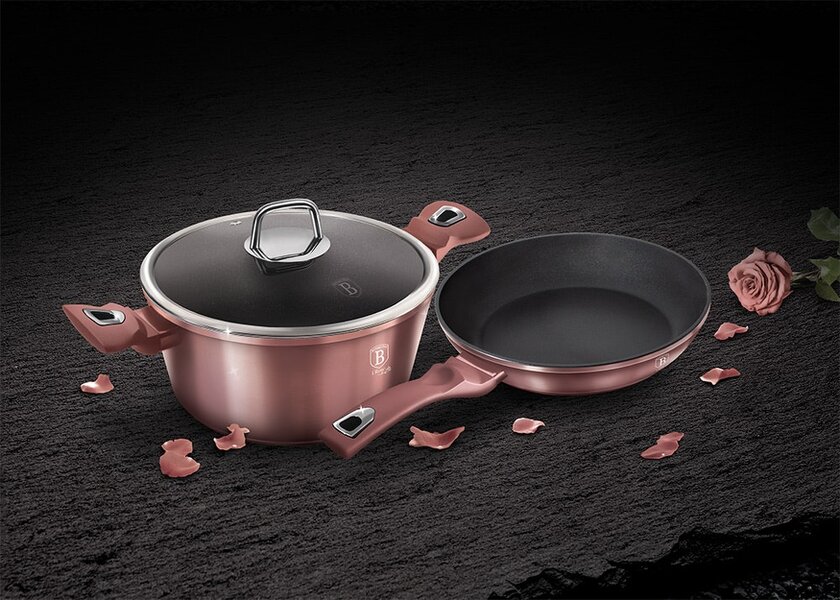 Berlinger Haus 3-Piece Cookware Set Berlinger Haus BH/6042 I-Rose