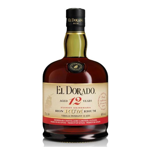 El Dorado 12 Year Old Demerara Rum 70cl 40% ABV