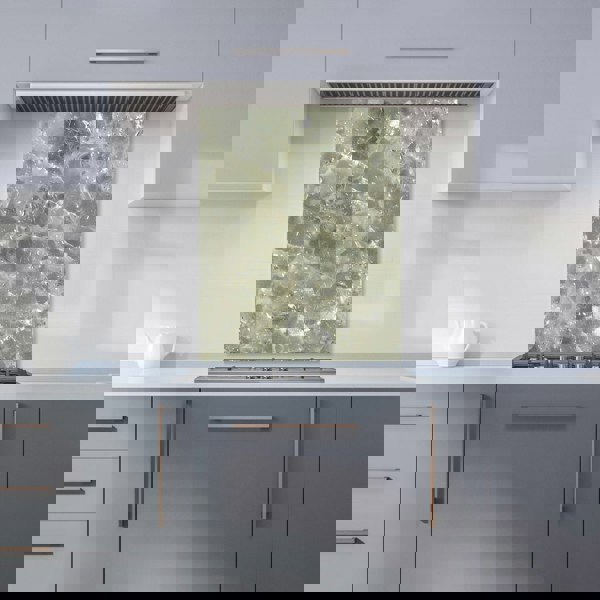 Warren Reed - Designer Sage Green Quartz Effect Kitchen Splashback