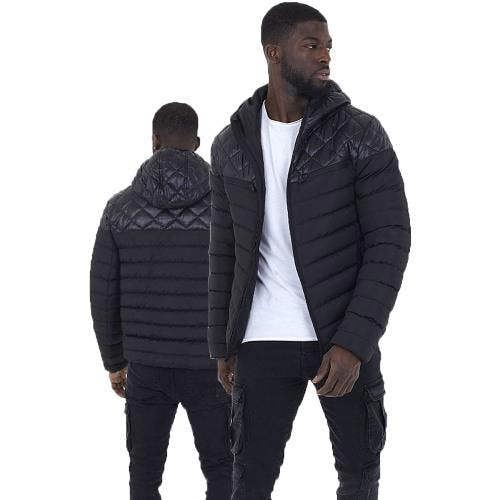 Mens Brave Soul JERMAINEV2 Quilted Jacket