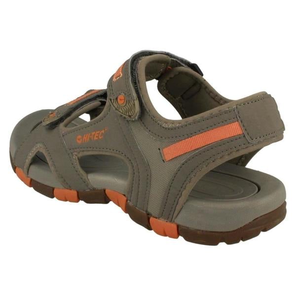 Hi-Tec Childrens Hi-Tec Casual Hook And Loop Sandals GT Strap