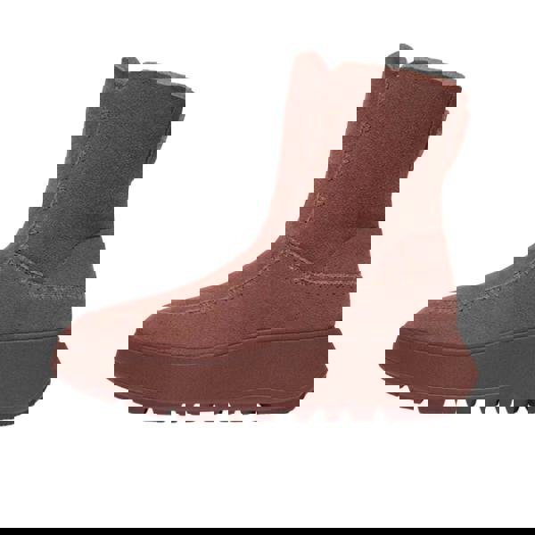 Fit Flop Womens/Ladies F-Mode Shearling Flatform Boots - Brown - 