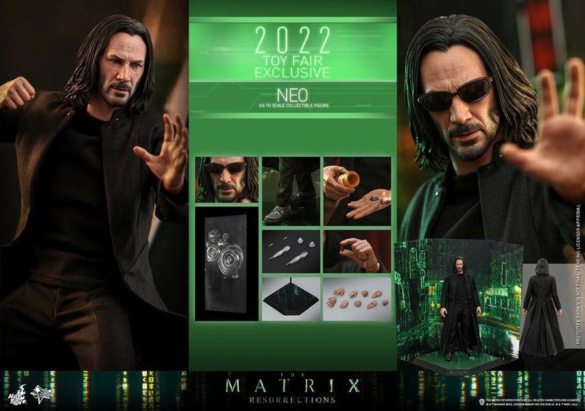 Hot Toys Neo The Matrix Ressurections Action Figure 1:6 Scale Hot Toys 903757