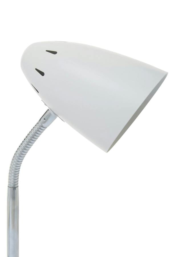 Maison by Premier Flexi Matte White Desk Lamp