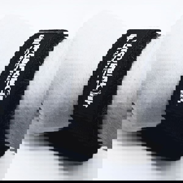 Weightlifter Wearing Straps