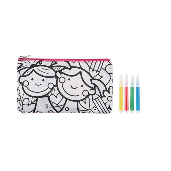 MidOcean Kiddo Pencil Case Set - Baby Pink - 