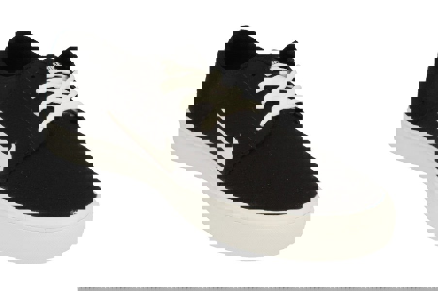 Nike Sb Portmore Canvas Mens Trainers 723874  001 - Black White 001 - Photo 3