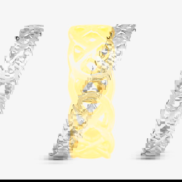 T. H. Baker 9ct Yellow Gold Open Celtic Style Band Ring S1605Y