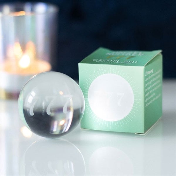 Serano 777 Angel Number Crystal Ball