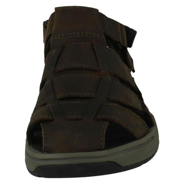 Clarks Mens Clarks Hook and Loop Enclosed Sandals Saltway Cove