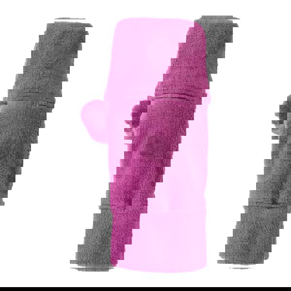 Mountain Warehouse Childrens/Kids Fingerless Fleece Mittens - Pink - 