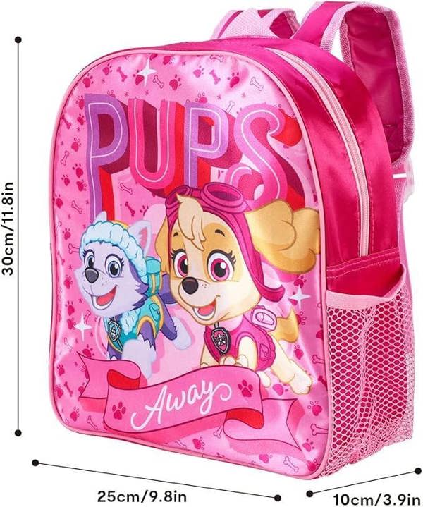 Infinity Luggage Paw Patrol Backpack  Adjustable Shoulder Strap Schoolbag