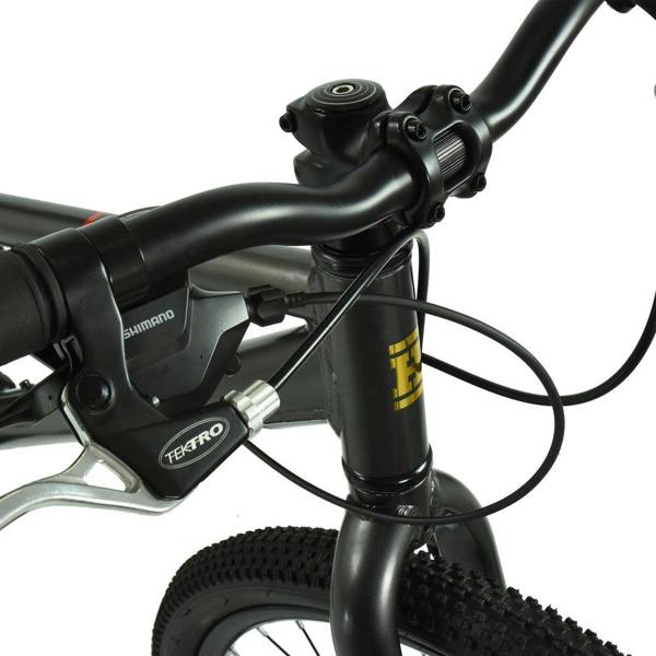 HOY Pentland 24in Kids Bike, 8 Speed - Black/Gold
