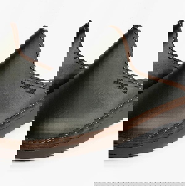 Nordikas 131 DUBLIN Mens Mule Slippers Black