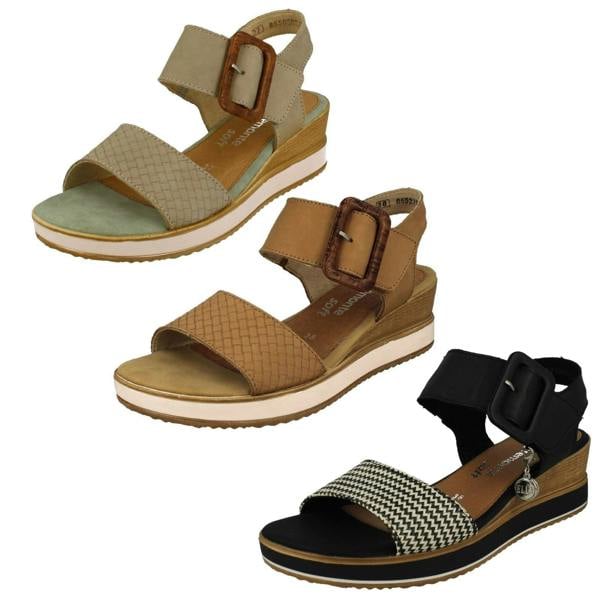 Remonte Ladies Remonte Wedge Sandals D6453