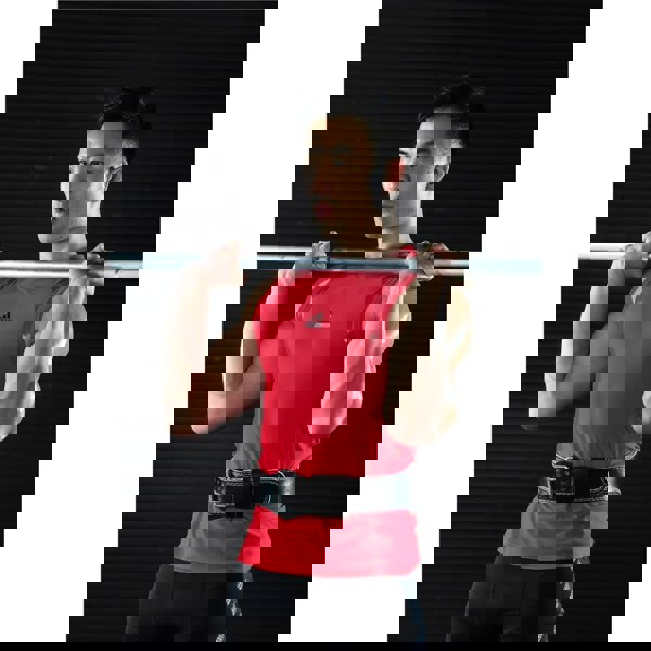 Adidas Leather Weight Lifting Belt - Gym Training