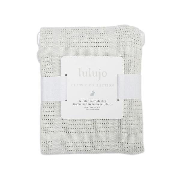 Lulujo - Cellular Blankets - Grey