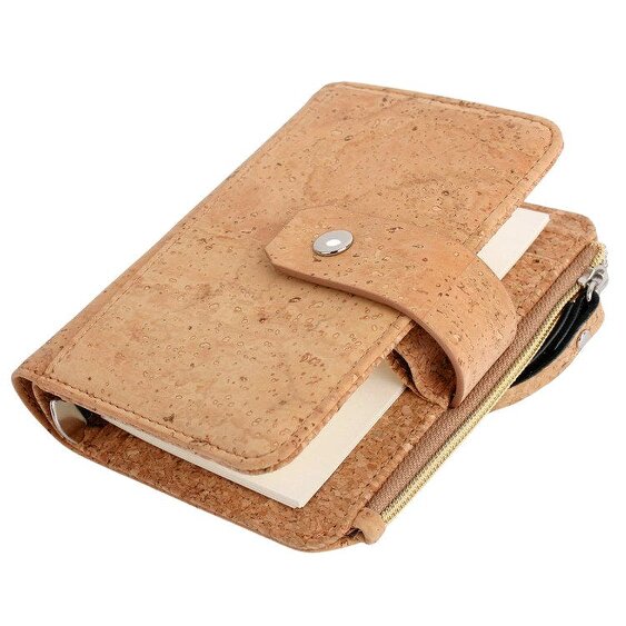 SVNX Vegan Cork Notebook and Wallet Organizer