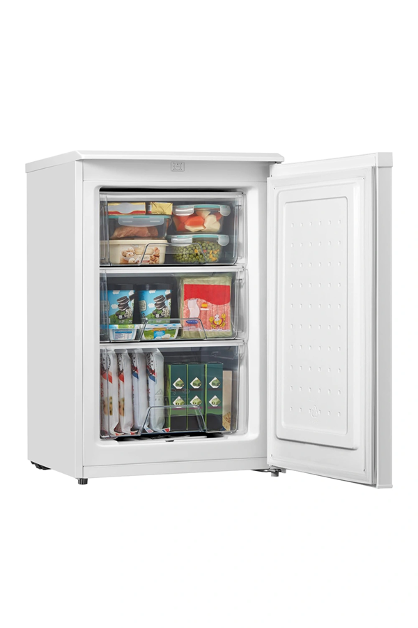 Living and Home COMFEE 88L White Under Counter Freezer with 3 Drawers