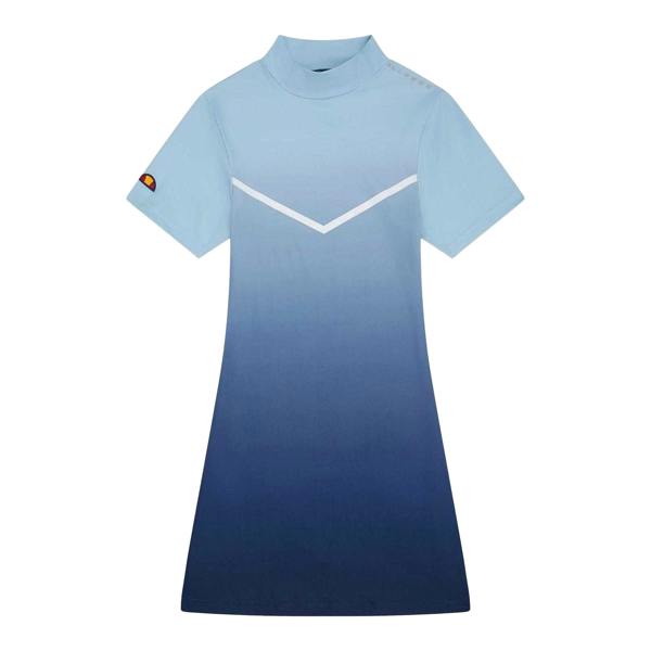 Ellesse Womens/Ladies Rosalo Ombre T-Shirt Dress - Light Blue - 