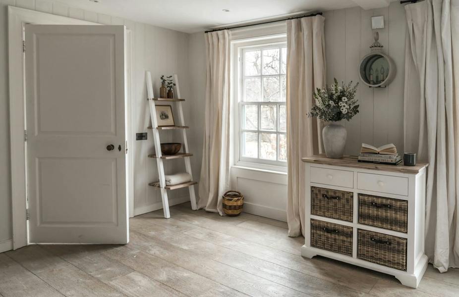 Statement Furniture Florence Sideboard with 2 Drawers and Removable Storage Baskets