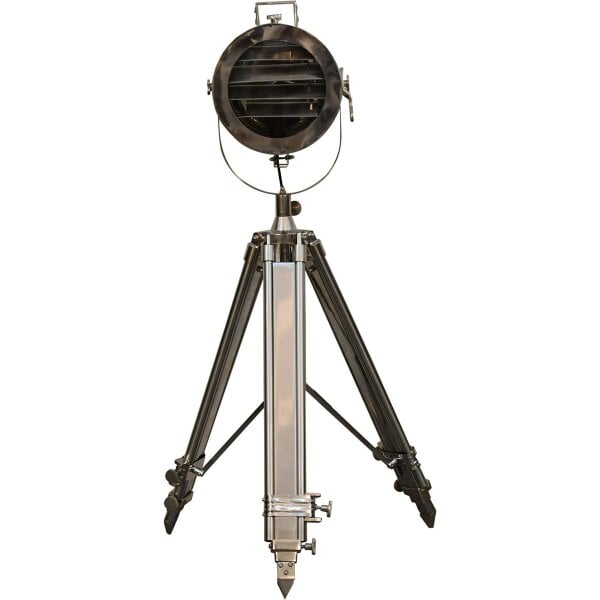 Wyld Haus Modena Chrome Tripod Spotlight Floor Lamp