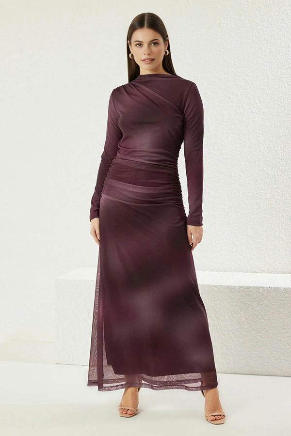 WOVCOR Gradient Knitted Dress