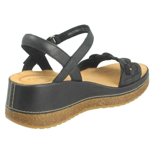 Clarks Womens Clarks Wedge Sandals Kassanda Bar