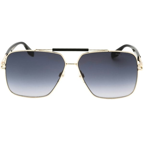 Marc Jacobs Dark Grey SF Lensed Gold Sunglasses One Size