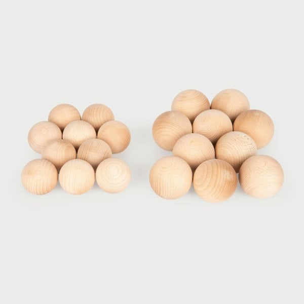 tickit Natural Wooden Balls