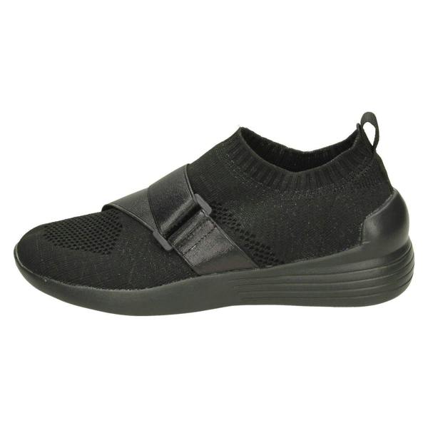 Reflex Ladies Reflex Ribbed Elasticated Pumps F7093