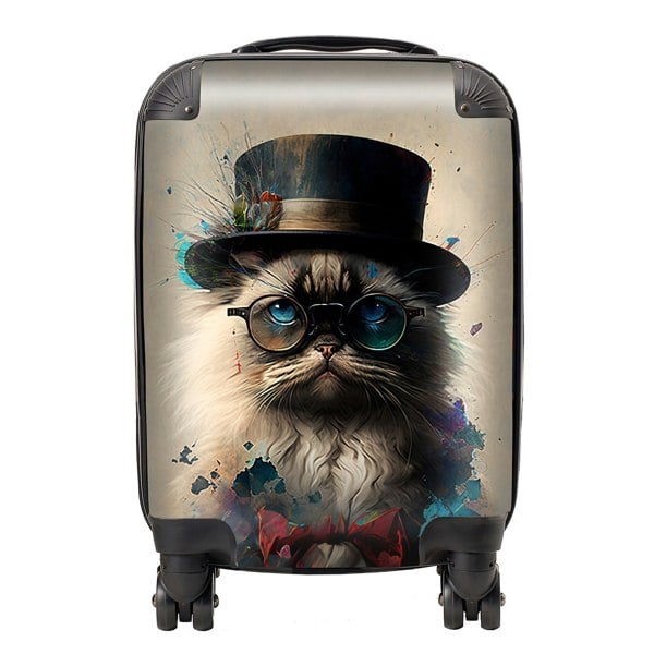 Warren Reed Ragdoll Cat Splashart Suitcase