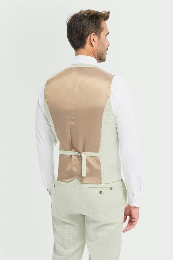 House of Cavani Tropez Sage Waistcoat