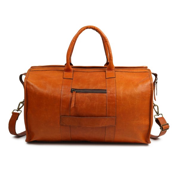 Dötch Club Camba Leather Duffle - Red