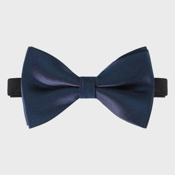 Sophos Classic Smooth Bow Tie - Navy Blue